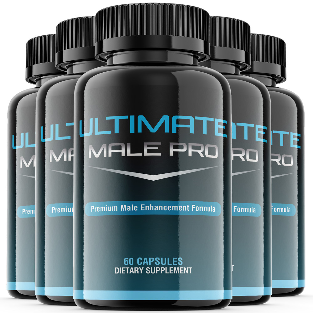 (5 Pack) Ultimate Male Pro, Ultimate Male Performance Supplement (300 Capsules)