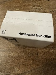 M DRIVE Accelerate Non-Stim Pre Workout 30 STICK PACK Factory Sealed READ