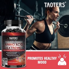 Branched-Chain Amino Acids 2600 mg Support Energy & Recovery 120 Capsules