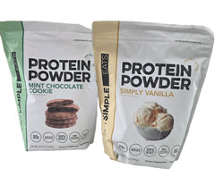 Clean Simple Eats Vanilla and Mint Chocolate Whey Protein – 20 Grams Protein