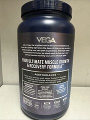 Vega Protein Powder + Recovery – 30g Plant Based Protein – Creamy Vanilla