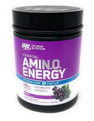 Optimum Nutrition Amino Energy Electrolytes,BCAA,Grape 72 Serving;Exp:11/17/2027