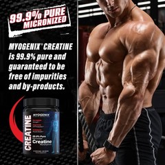 Myogenix Creatine Monohydrate – Pure Creatine Powder for Strength & Endurance…