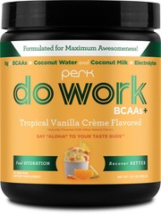 Perk Do Work BCAAs + Hydration Electrolytes Powder Tropical Vanilla Créme Flavor