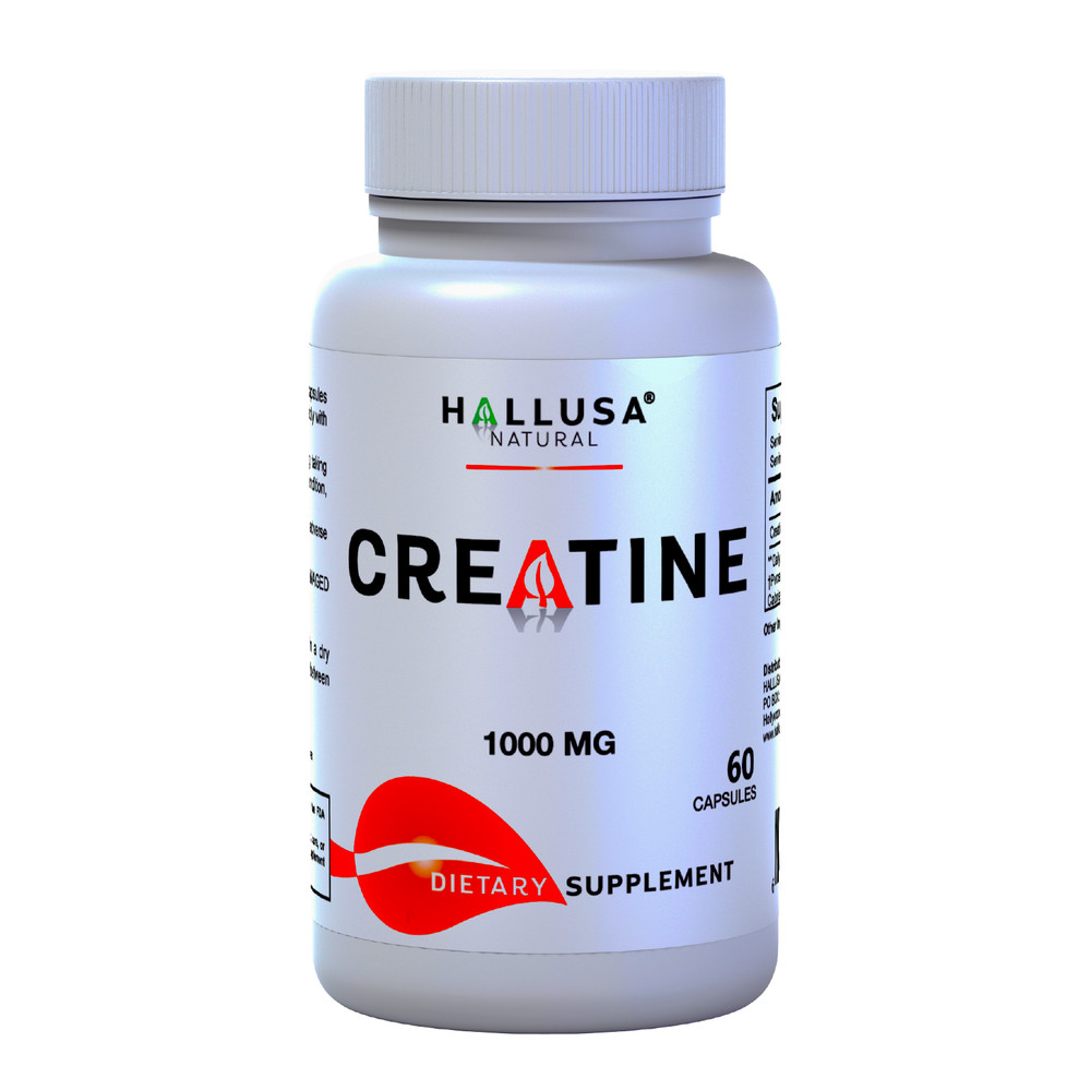 CREATINE Monohydrate – Amino Acid – Preworkout – Support Muscles – 60