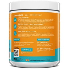 AminoLean Hydration + Amino Acids Recovery System – 8.91 Ounce (Pack of 1)