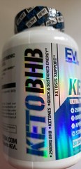Evlution Nutrition – KETO BHB – 30 Serv/120 Capsules – 2500mg BHB – Exp 10/2024