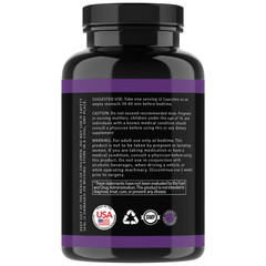 Monster Test Testosterone Booster Testosterona Supplement for Men AM and PM 2 Pk