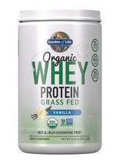 Garden of Life Grass Fed Whey Protein Powder Vanilla – 21g Protein for Women & M