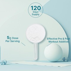 Instant Creatine Monohydrate Powder, 5g Per Serving – 21.2 Ounce (Pack of 1)