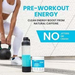 Aminolean Pre Workout Powder, Amino Energy & Weight Management with Vegan BCA…