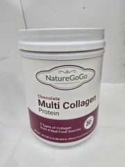 Naturegogo Chocolate Multi Collagen Protein 14.4 oz (EXP:12/2026)