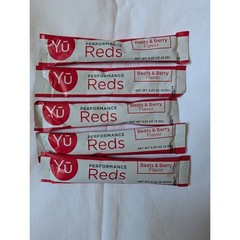 Yu Performance Reds Beets and Berry Flavor Exp 8/2026 open bag