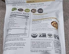 2x Truvani Plant Based Protein Powder Vanilla 20 Servings Free Shipping NEW NIP