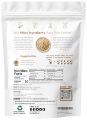 Micro Ingredients Organic Maca Root Powder, 2 Pound, 2 Pound (Pack of 1)