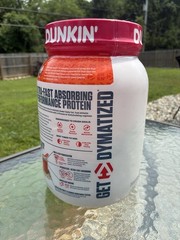 Dymatize ISO100 Hydrolyzed Whey Protein Isolate Dunkin’ Cappuccino 1.52lb