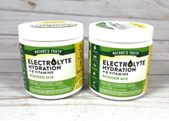 Nature’s Truth Electrolyte Hydration + B Vitamins Powder Mix Lemon (2 Pack) 2/27