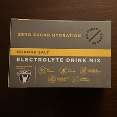 LMNT Electrolyte Drink Orange Salt 30 Stick Pack, Exp 03/2026 (Fast Shipping)