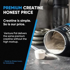 100% Pure Micronized Creatine Monohydrate Powder – & Unflavored, 13.4oz