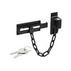 Prime-Line U 110938 Chain Door Guard, Matte Black, Single Pack … FAST USA SHIP