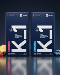 K1 Pruvit Ketones BERRY_BERRY + BERRY_LEMON Charged. 20PK