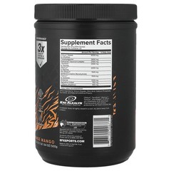K-otic® Pre-Workout, Orange Mango, 1 lb 1.64 oz (500 g)