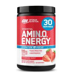 Optimum Nutrition Amino Energy Hydration Focus Strawberry Burst 9.5oz