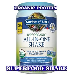 Garden of Life Raw Organic All-In-One Shake Vanilla 28 Servings Protein