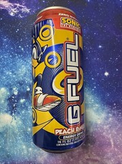 G Fuel Energy Sonic Peach Rings Can New/Unopened