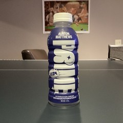 Auston Matthews Prime Hydraion Drink 500ml Blue Raspberry Flavor sealed