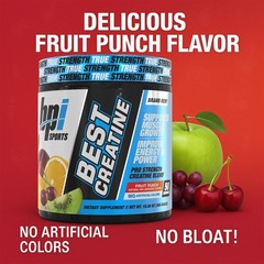 BPI Sports Best Creatine – 10 Ounce (Pack of 1), Fruit Punch