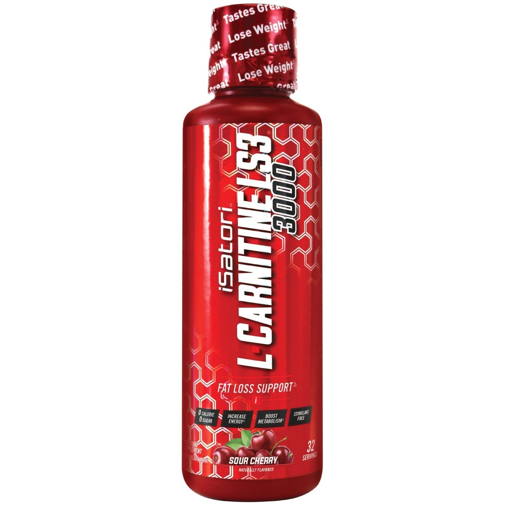 L-CARNITINE LS3 3000 Fat Loss – Metabolism Activator – Sour Cherry (32 Servings)