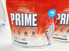 PRIME Hydration+ Stick Boxes Cherry Freeze! 2 Bags – 16 Count Each