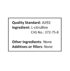NuSci 100% Pure L-Citrulline Powder 1000g (2.2lb) Nitric Oxide Sports Amino Acid