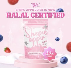 2-Pack You Glow Babe SHAPE UP SHEPU APPU Juice Powder Mix 10 Sachets x 15g Each