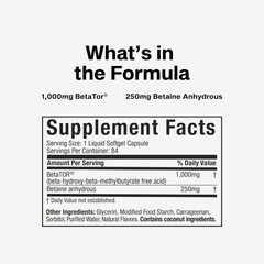 Muscletech HMB Supplements 1000mg, Clear Muscle (42 Liquid Softgels) – Highest G