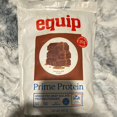 equip Prime Protein Grass-Fed Beef Isolate Powder Chocolate 1.98lb