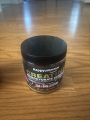 2x 120ct Happyummmm Creatine Monohydrate 240ct Gummies Cherry & Raspberry