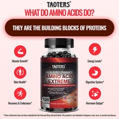Branched-Chain Amino Acids 2600 mg Support Energy & Recovery 120 Capsules