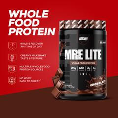 REDCON1 MRE Lite Whole Food Protein Powder, Chocolate