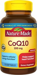 Heart Health & Cellular Energy Support CoQ10 100mg (72 Caps)