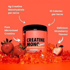 TestX & Creatine Gummies Twin Pack Creatine Monohydrate, Horny Goat Weed & Maca