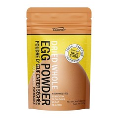 Whole Egg Powder Pasteurized Premium Freeze Dried 8 oz for Baking and Cooking