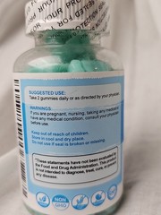 Elevatelife Creatine Monohydrate Gummies 5000mg 90ct Blueberry EXP:11/26