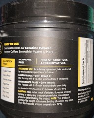 ForestLeaf Micronized Creatine Monohydrate Powder 2 PACK Muscle Growth Strength