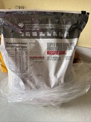 Dymatize Super Mass Gainer Protein Powder Gourmet Vanilla Creatine 12lb Bag