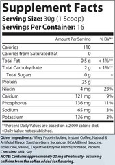 Conquest Whey Armor 100% Whey Isolate Protein Cappuccino 1lb Muscle Recovery