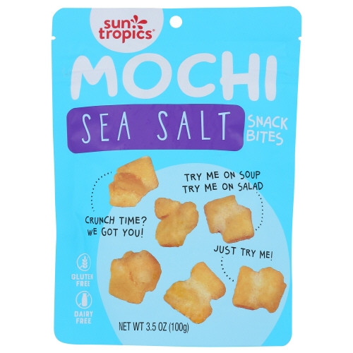 Snack Bites Mochi Sea Salt 3.5 Oz(Case Of 12)