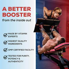 PREMIUM MEN TEST SUPPORT CAPLETS – Stamina, Endurance, Energy & Strength Booster