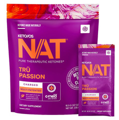Pruvit Keto OS NAT Ketones TRU PASSION Charged 20 Packs – EXP: 2026 – NEW!!!🔥